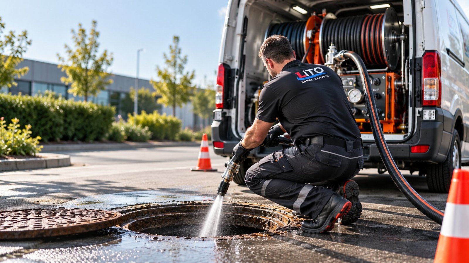 Professionelle Kanalreinigung mit moderner Technik