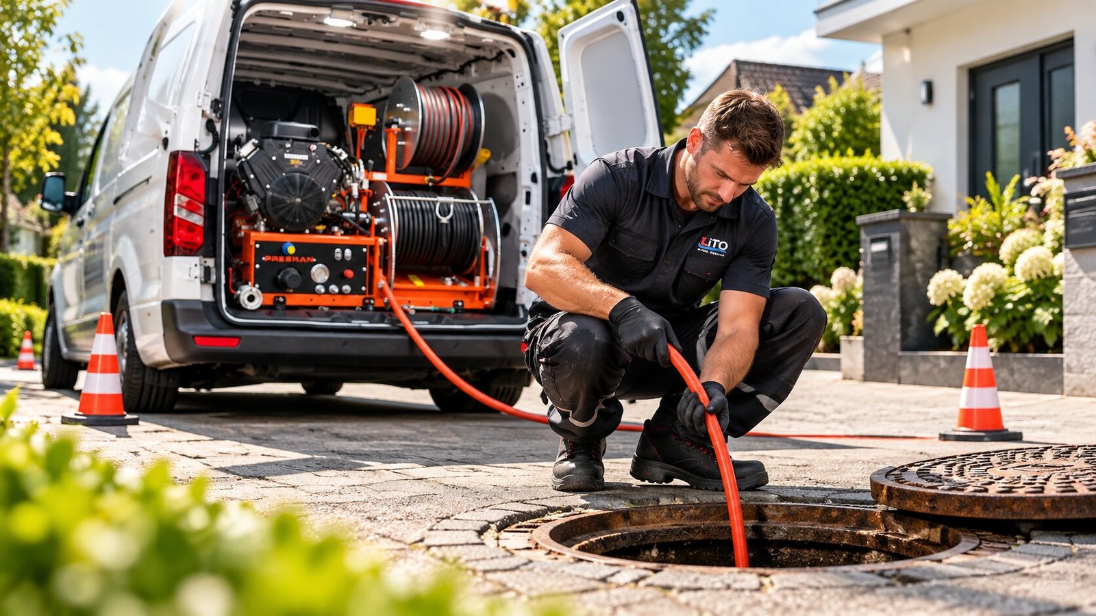Professionelle Rohrreinigung in Hessen